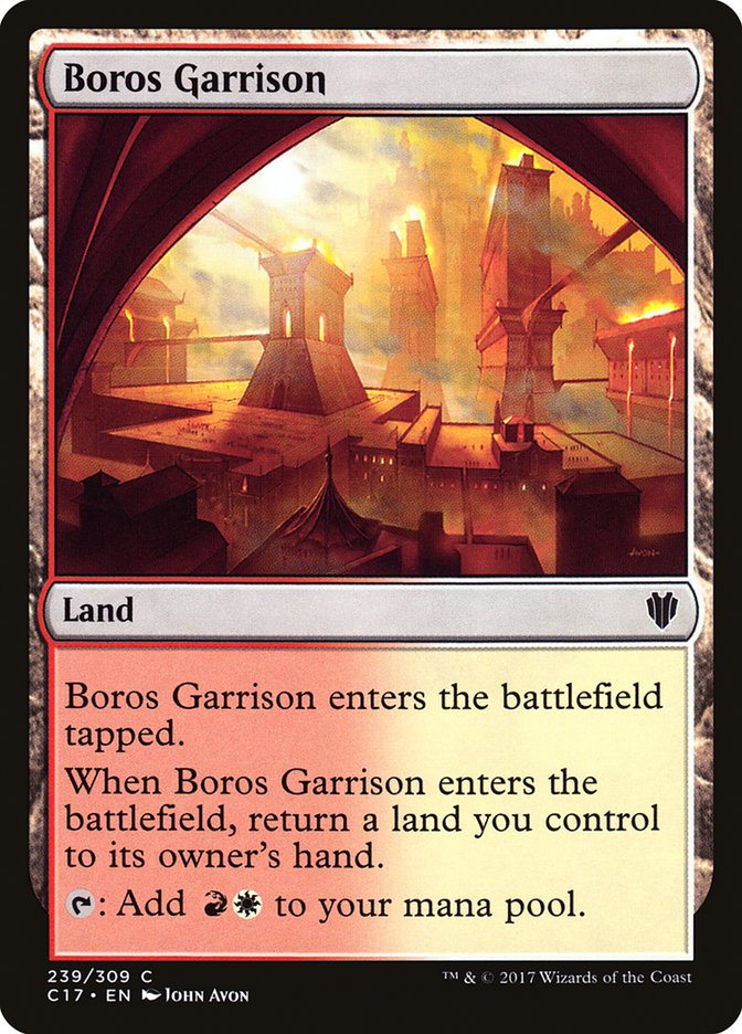 Boros Garrison [Commander 2017] | Yard's Games Ltd