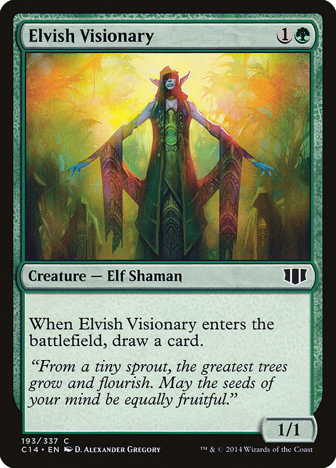 Elvish Visionary [Commander 2014] | Yard's Games Ltd