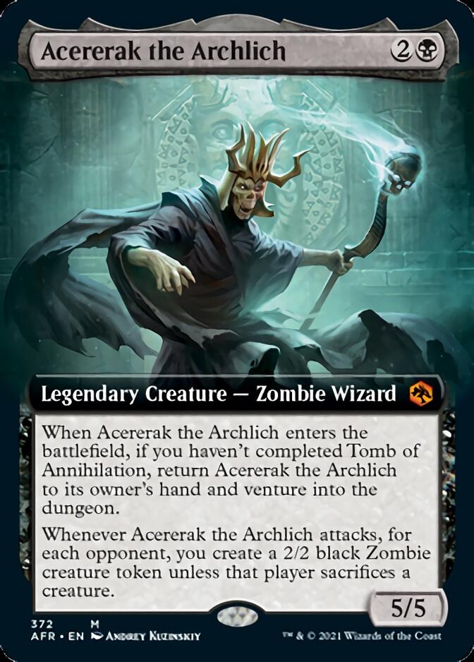 Acererak the Archlich (Extended Art) [Dungeons & Dragons: Adventures in the Forgotten Realms] | Yard's Games Ltd