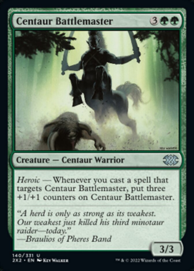 Centaur Battlemaster [Double Masters 2022] | Yard's Games Ltd