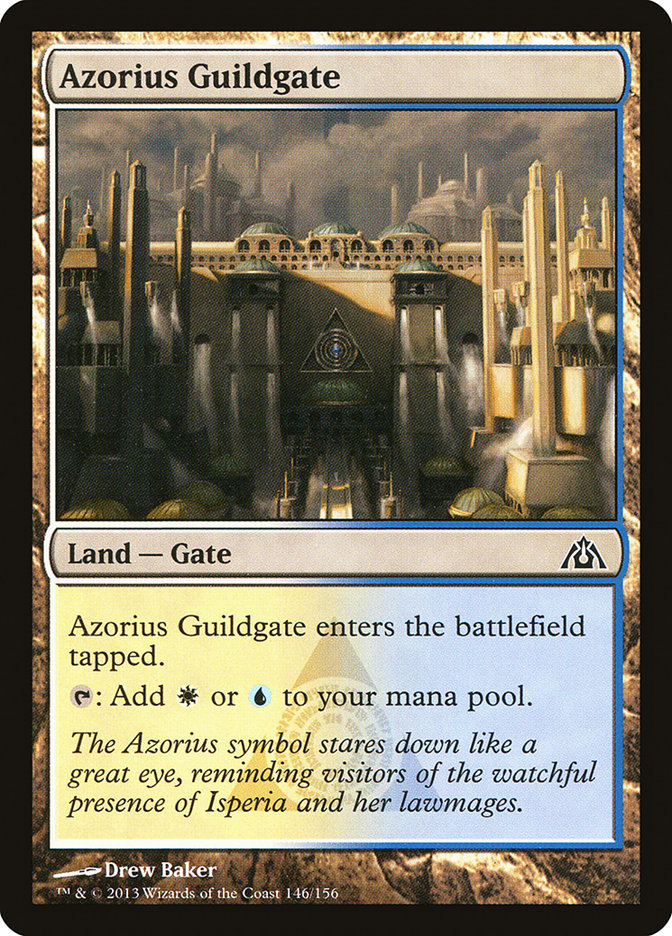 Azorius Guildgate [Dragon's Maze] | Yard's Games Ltd