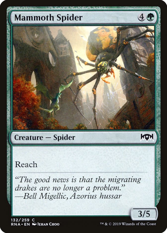 Mammoth Spider [Ravnica Allegiance] | Yard's Games Ltd
