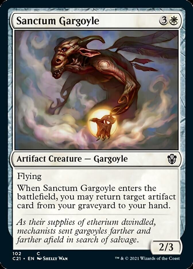 Sanctum Gargoyle [Commander 2021] | Yard's Games Ltd