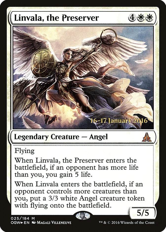 Linvala, the Preserver [Oath of the Gatewatch Prerelease Promos] | Yard's Games Ltd