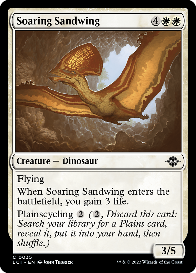 Soaring Sandwing [The Lost Caverns of Ixalan] | Yard's Games Ltd
