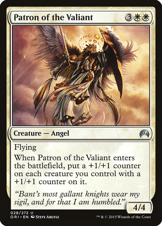 Patron of the Valiant [Magic Origins] | Yard's Games Ltd