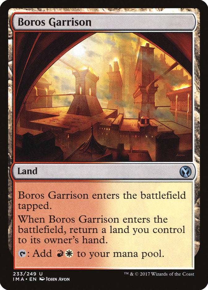 Boros Garrison [Iconic Masters] | Yard's Games Ltd