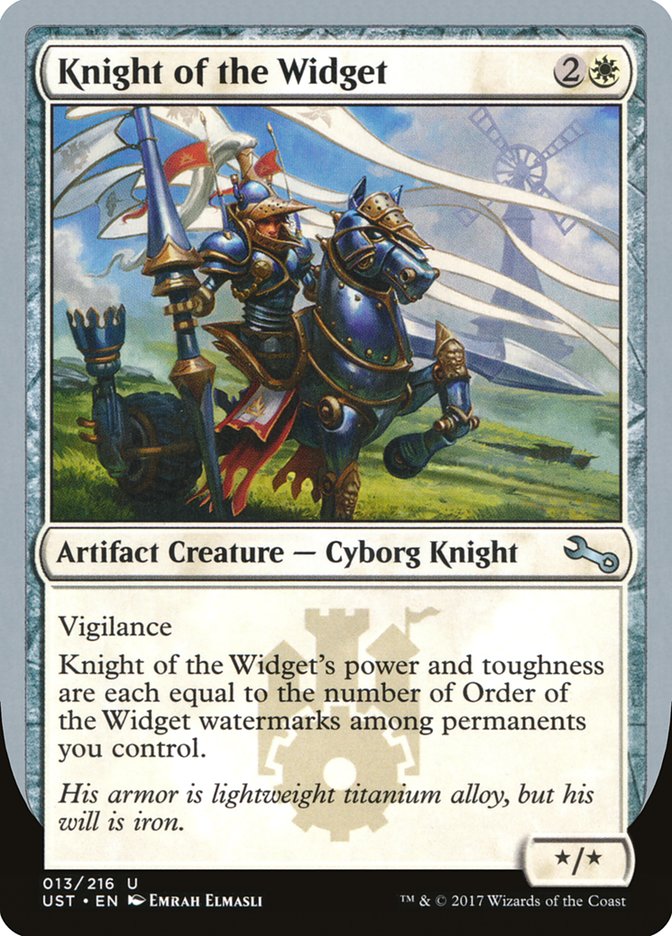 Knight of the Widget [Unstable] | Yard's Games Ltd