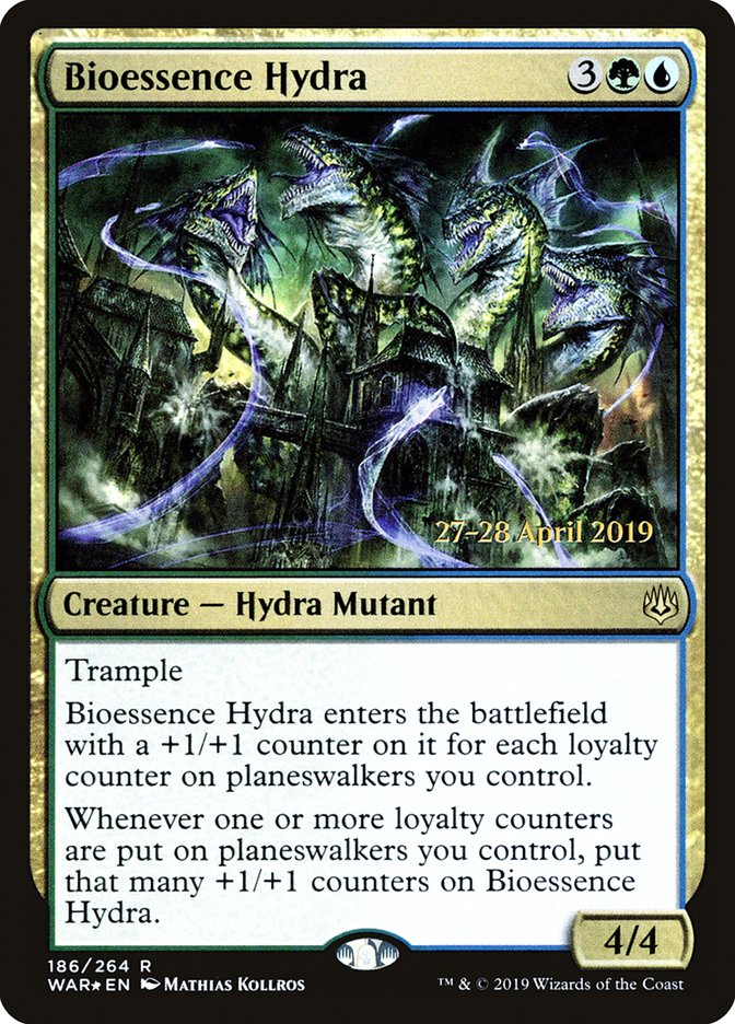 Bioessence Hydra [War of the Spark Prerelease Promos] | Yard's Games Ltd