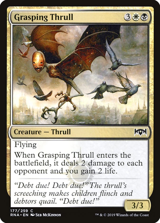 Grasping Thrull [Ravnica Allegiance] | Yard's Games Ltd