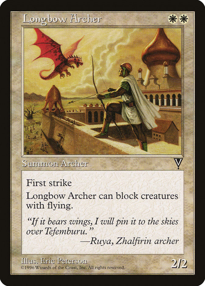 Longbow Archer [Visions] | Yard's Games Ltd