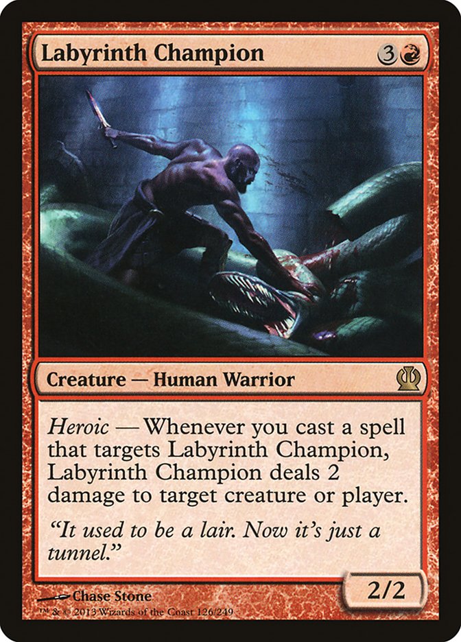 Labyrinth Champion [Theros] | Yard's Games Ltd