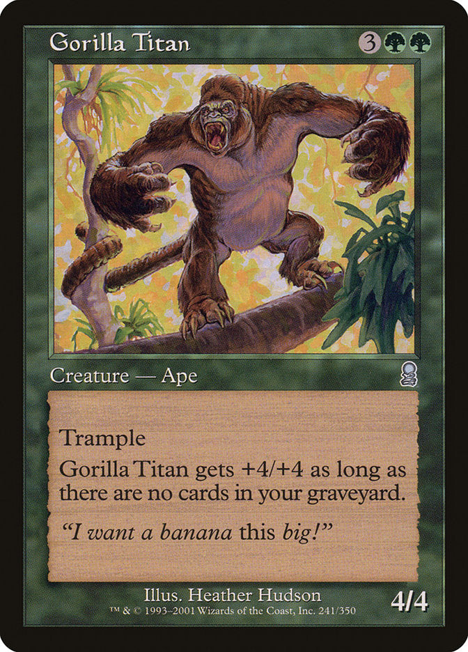 Gorilla Titan [Odyssey] | Yard's Games Ltd