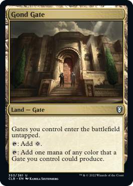 Gond Gate [Commander Legends: Battle for Baldur's Gate] | Yard's Games Ltd