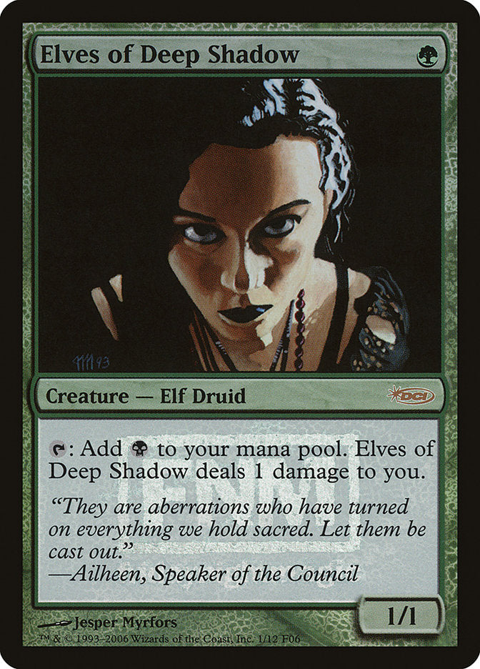 Elves of Deep Shadow [Friday Night Magic 2006] | Yard's Games Ltd