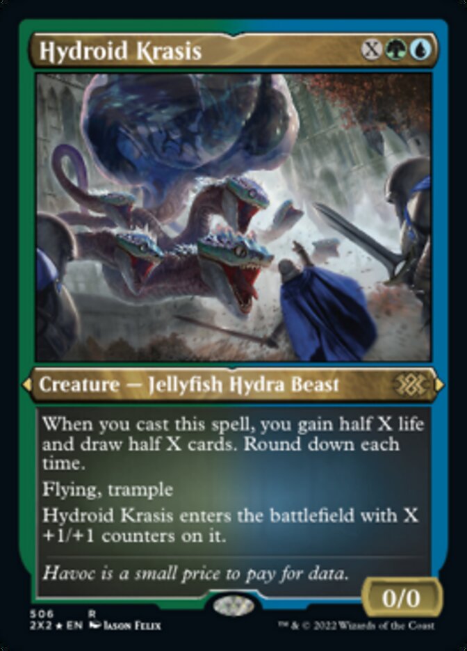 Hydroid Krasis (Foil Etched) [Double Masters 2022] | Yard's Games Ltd
