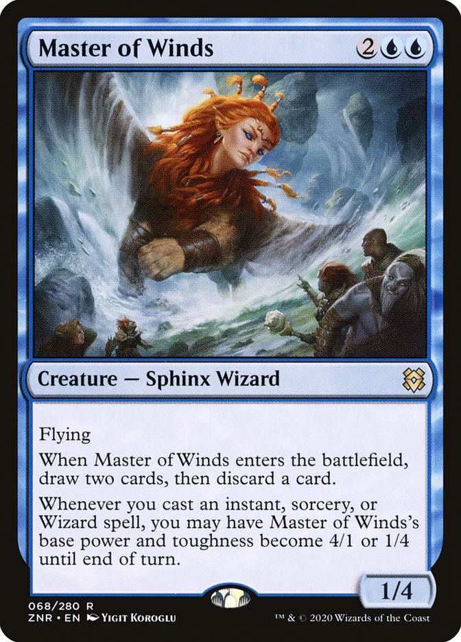 Master of Winds [Zendikar Rising] | Yard's Games Ltd