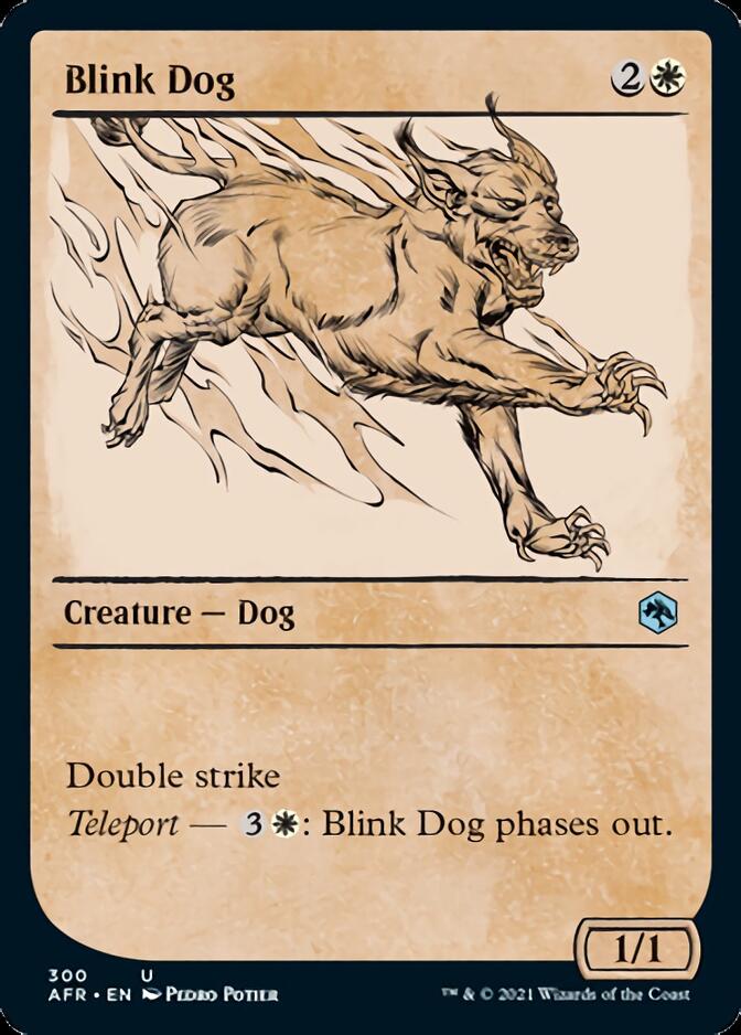 Blink Dog (Showcase) [Dungeons & Dragons: Adventures in the Forgotten Realms] | Yard's Games Ltd