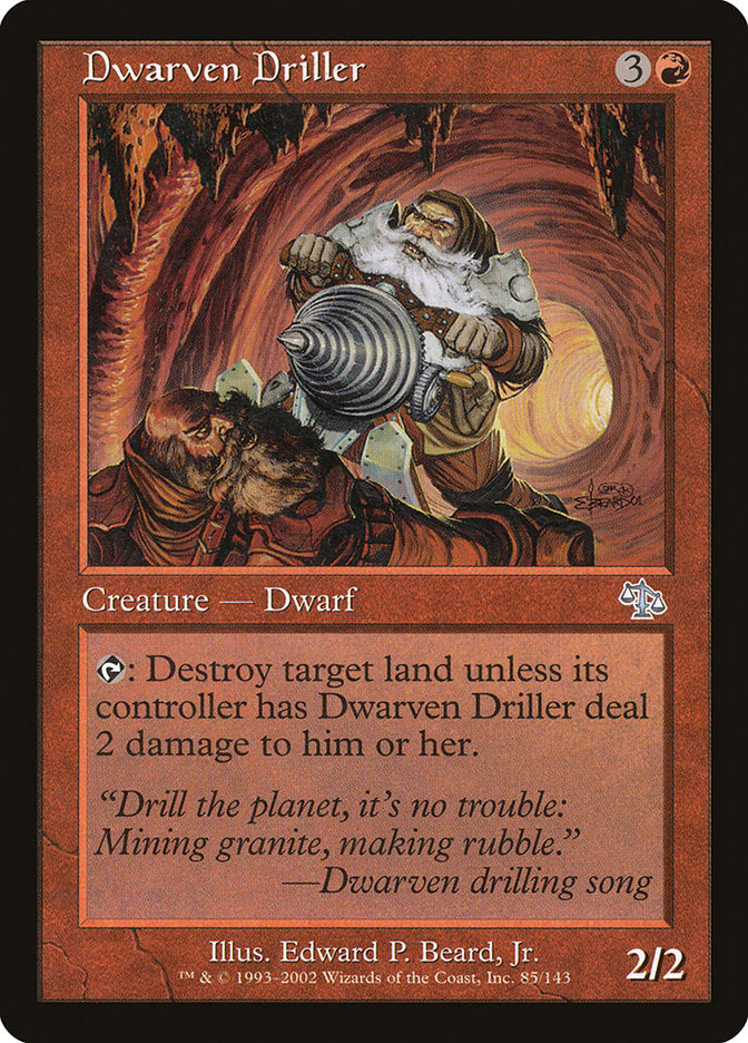 Dwarven Driller [Judgment] | Yard's Games Ltd
