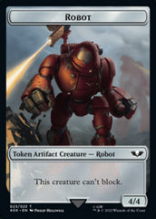 Astartes Warrior (001) // Robot Double-Sided Token [Warhammer 40,000 Tokens] | Yard's Games Ltd
