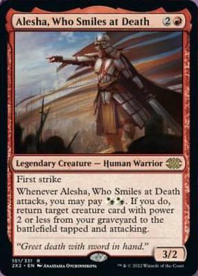 Alesha, Who Smiles at Death [Double Masters 2022] | Yard's Games Ltd