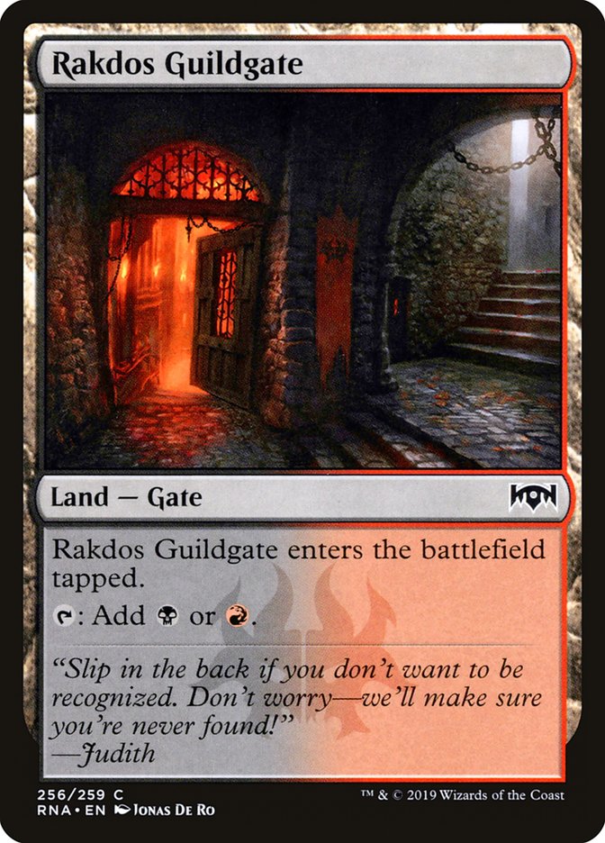 Rakdos Guildgate (256/259) [Ravnica Allegiance] | Yard's Games Ltd