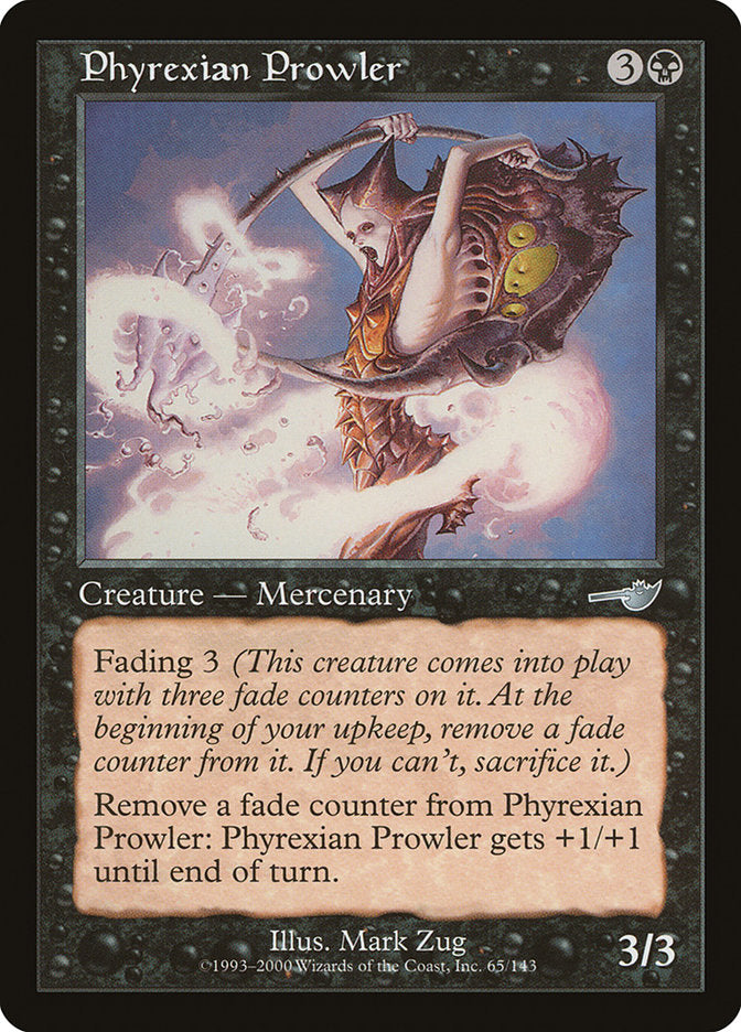 Phyrexian Prowler [Nemesis] | Yard's Games Ltd