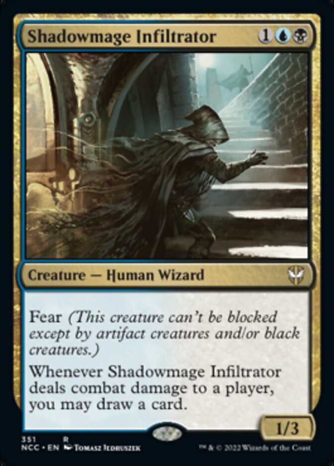 Shadowmage Infiltrator [Streets of New Capenna Commander] | Yard's Games Ltd