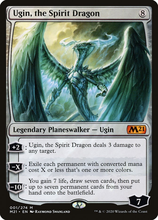 Ugin, the Spirit Dragon [Core Set 2021] | Yard's Games Ltd