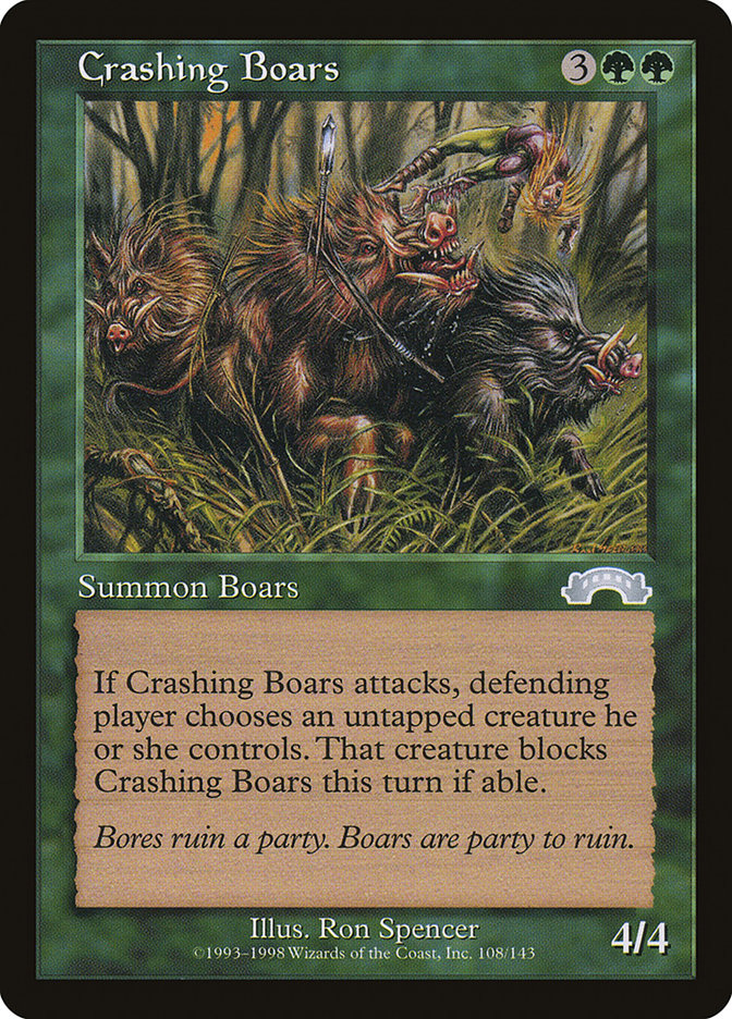 Crashing Boars [Exodus] | Yard's Games Ltd