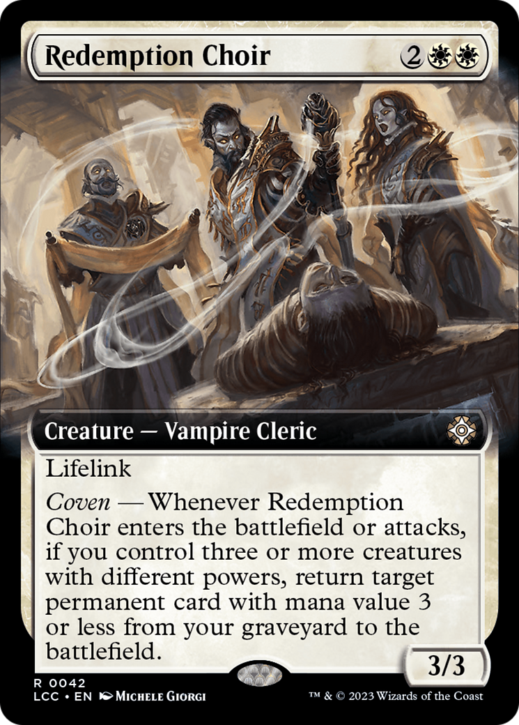 Redemption Choir (Extended Art) [The Lost Caverns of Ixalan Commander] | Yard's Games Ltd