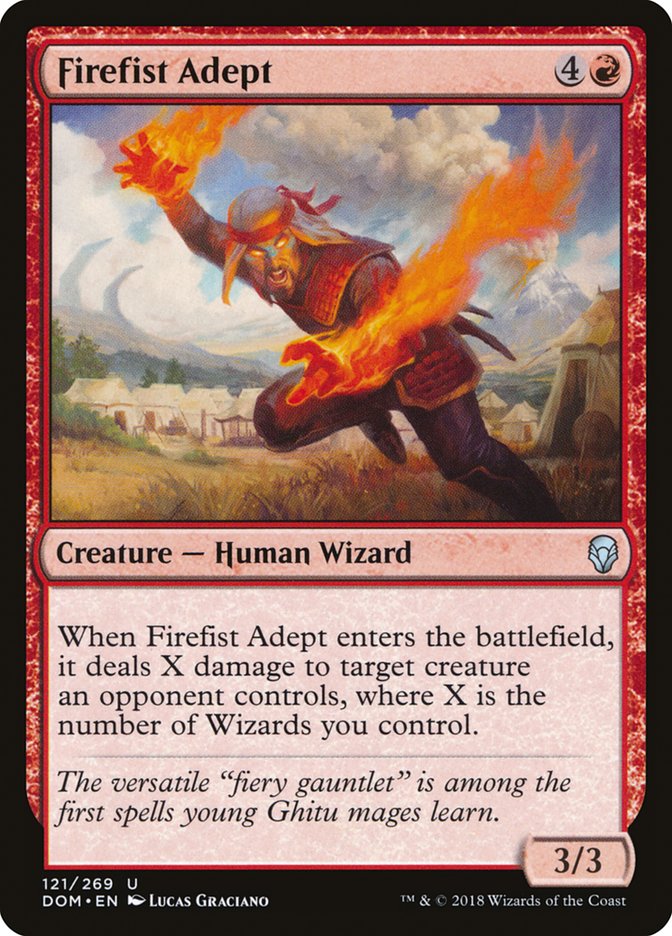 Firefist Adept [Dominaria] | Yard's Games Ltd