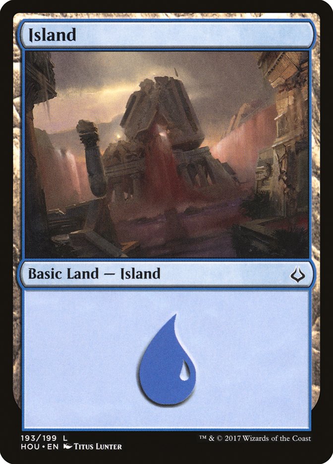 Island (193) [Hour of Devastation] | Yard's Games Ltd