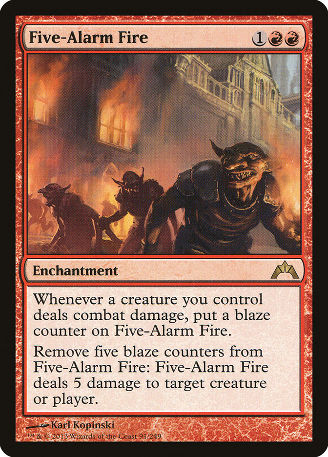 Five-Alarm Fire [Gatecrash] | Yard's Games Ltd