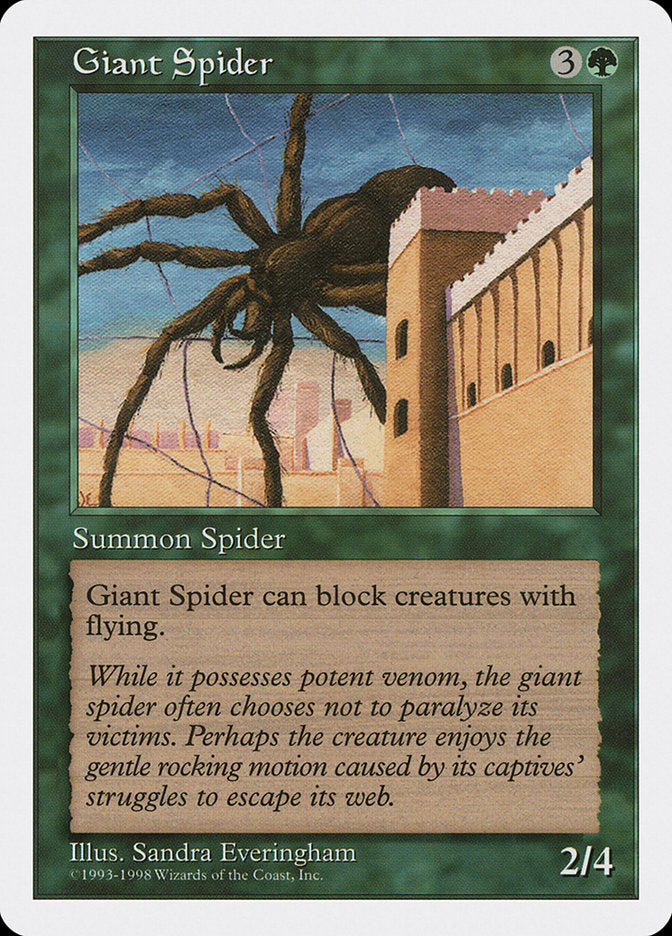 Giant Spider [Anthologies] | Yard's Games Ltd