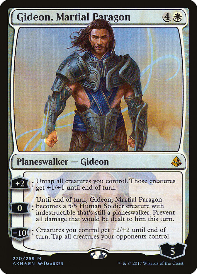 Gideon, Martial Paragon [Amonkhet] | Yard's Games Ltd