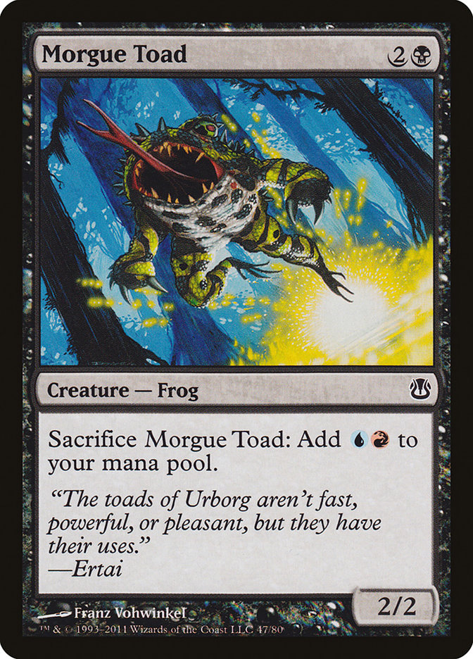 Morgue Toad [Duel Decks: Ajani vs. Nicol Bolas] | Yard's Games Ltd