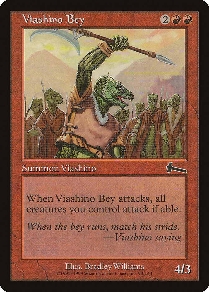 Viashino Bey [Urza's Legacy] | Yard's Games Ltd