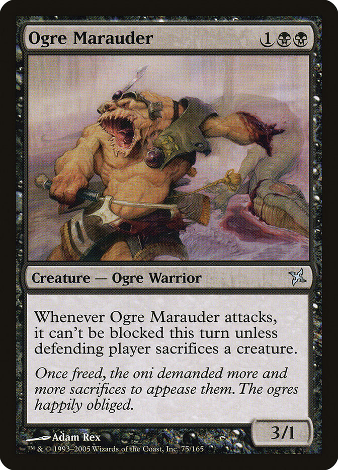 Ogre Marauder [Betrayers of Kamigawa] | Yard's Games Ltd