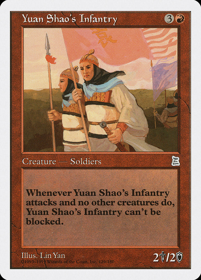 Yuan Shao's Infantry [Portal Three Kingdoms] | Yard's Games Ltd