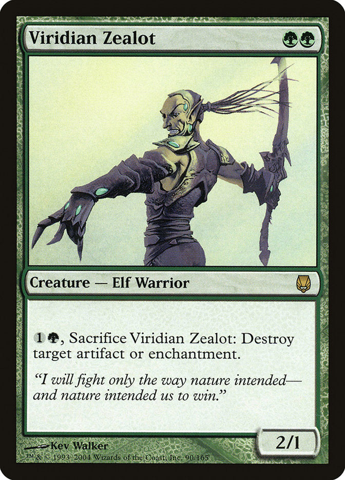 Viridian Zealot [Darksteel] | Yard's Games Ltd