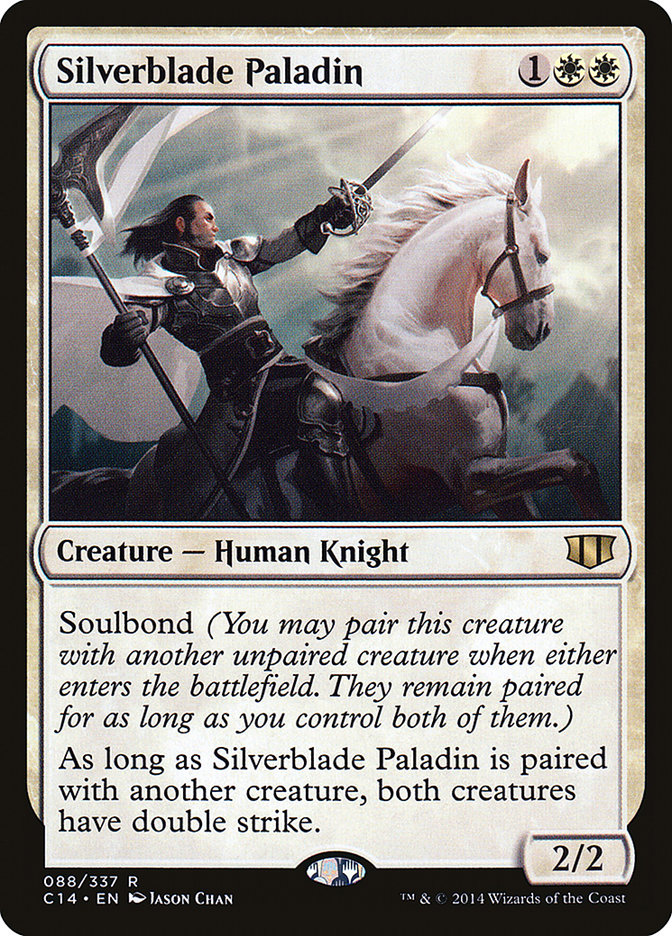 Silverblade Paladin [Commander 2014] | Yard's Games Ltd