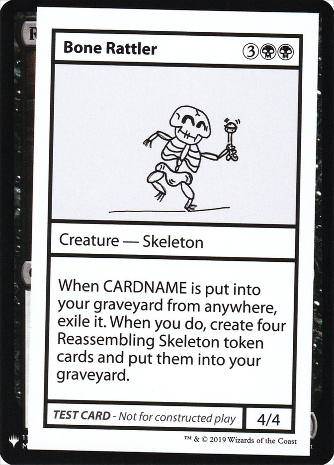 Bone Rattler [Mystery Booster Playtest Cards] | Yard's Games Ltd