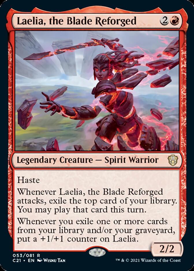 Laelia, the Blade Reforged [Commander 2021] | Yard's Games Ltd