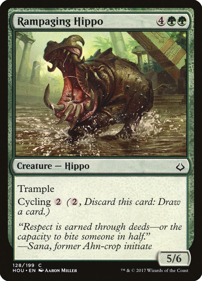 Rampaging Hippo [Hour of Devastation] | Yard's Games Ltd