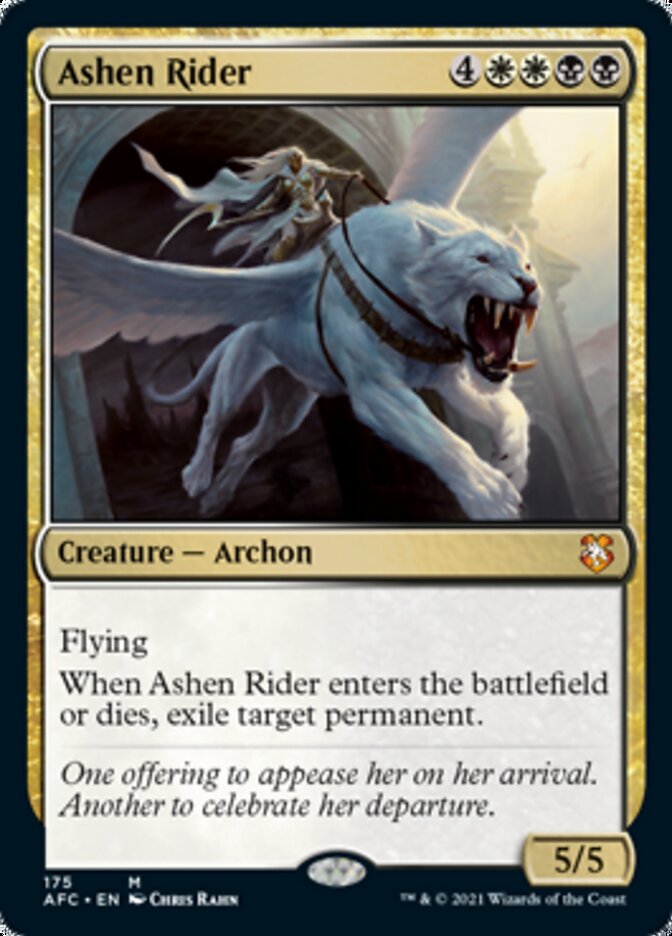 Ashen Rider [Dungeons & Dragons: Adventures in the Forgotten Realms Commander] | Yard's Games Ltd