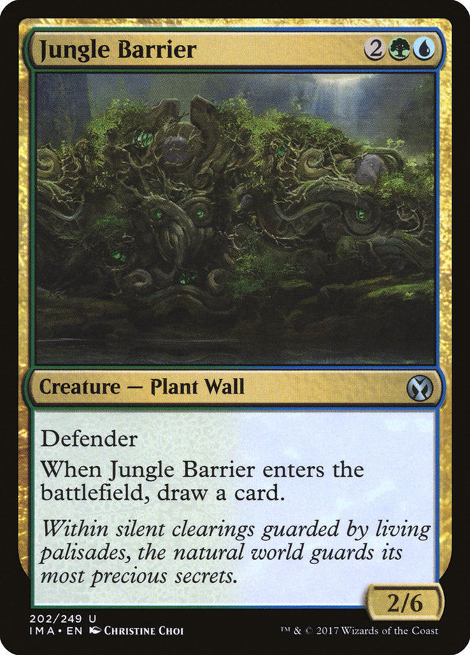Jungle Barrier [Iconic Masters] | Yard's Games Ltd