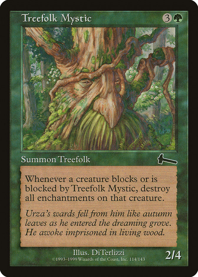 Treefolk Mystic [Urza's Legacy] | Yard's Games Ltd