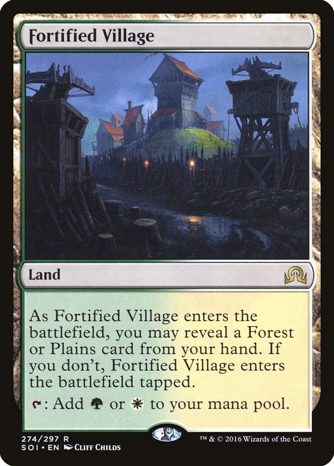 Fortified Village [Shadows over Innistrad] | Yard's Games Ltd