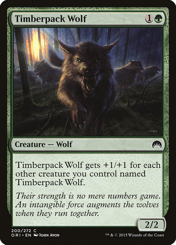 Timberpack Wolf [Magic Origins] | Yard's Games Ltd